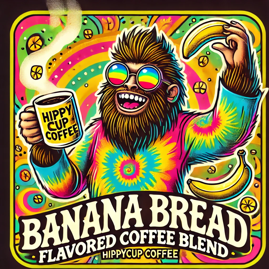 12oz of Banana Bread Flavored Coffee. Free shipping on 2