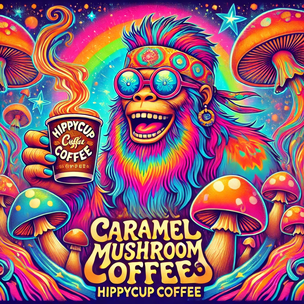 12oz of Caramel Flavored Mushroom Coffee. Free shipping on 2